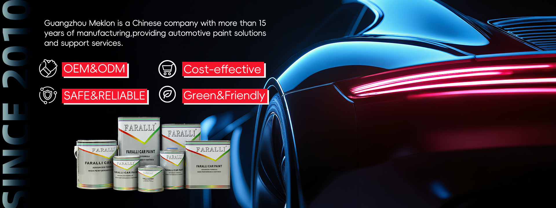 Quality Refinish Car Paint factory