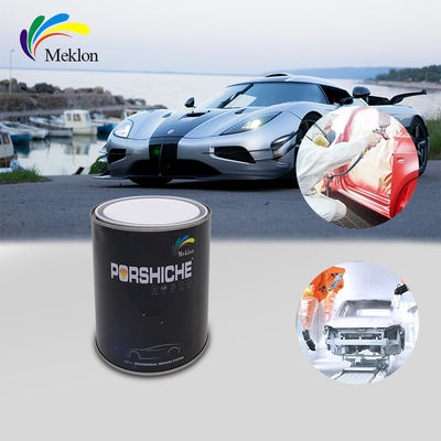 Odorless Durable Metallic Vehicle Paint Mildew Resistant Silver Car Body Paint