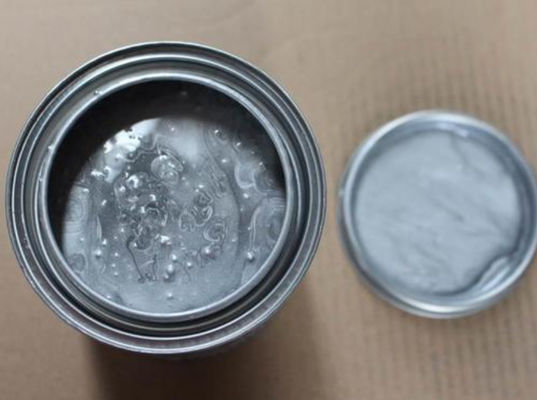Odorless Durable Metallic Vehicle Paint Mildew Resistant Silver Car Body Paint