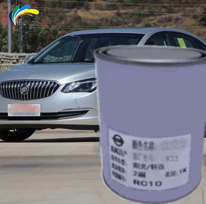 Harmless Silver Ready Mixed Car Paint Spray Mildewproof Multiscene