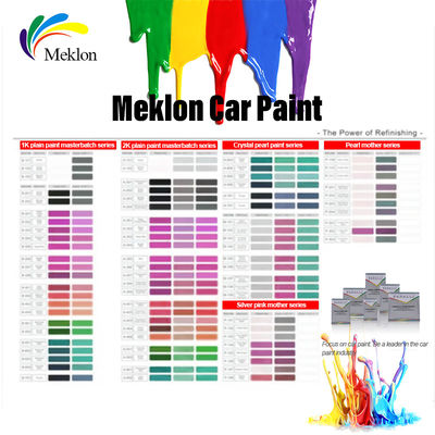 1K Crystal Yellow Pearl Auto Paint: Bright Colors & Weather Resistance for Car Body