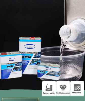 MSDS Mixing Automotive Clear Coat With Hardener Odorless Weatherproof
