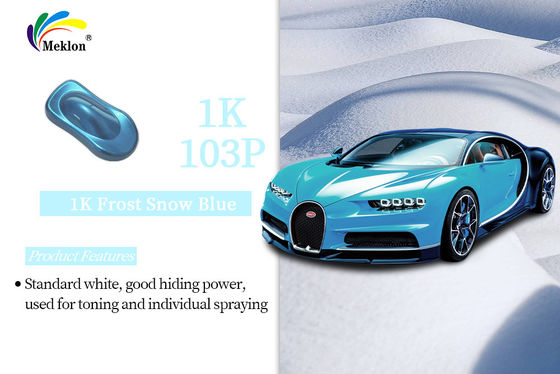 Good Gloss 1K Frost Snow Blue Color Tinters Car Coating Repair Auto Refinish Paint
