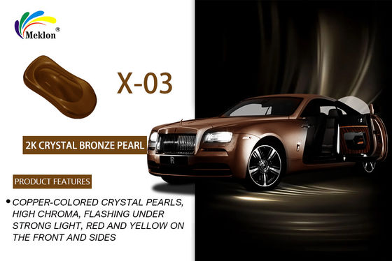 HS 1K Crystal Bronze Auto Paint: High Application & Raw Materials for Car Body