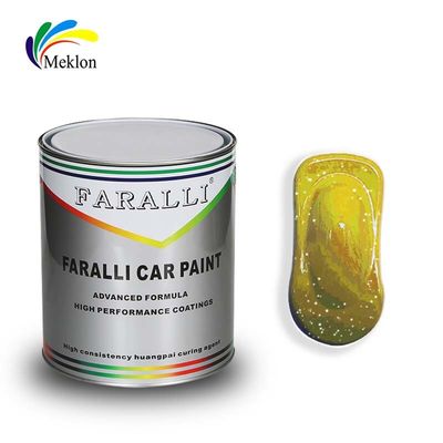 1K Crystal Yellow Pearl Auto Paint: Bright Colors & Weather Resistance for Car Body