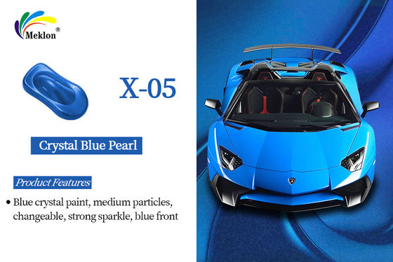1K Crystal Blue Pearl Paints: Long Lasting Bright Color & Weathering Resistance