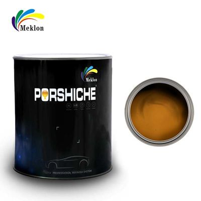 Durable Heatproof Orange Red Car Paint , Odorless Metallic Spray Paint For Cars