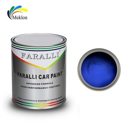Good Gloss Car Body Coating 1K Greenish Blue Intermix Automotive Refinish Paint