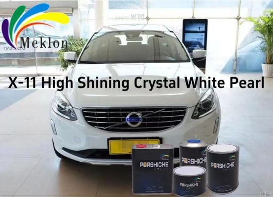 Harmless Stable Pearlescent Auto Paint , UV Protection Crystal White Pearl Paint