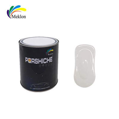 1K Anti UV Refinish Car Paint Coarse White Pearl Color Glossy Exterior