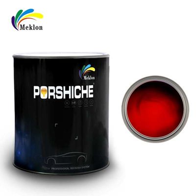 Scratch Resistant Car Pearl Paint Durable Mildewproof Red Color