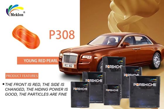 Practical Waterproof Pearl Auto Paint , Anti Scratch Metallic Paint Repair