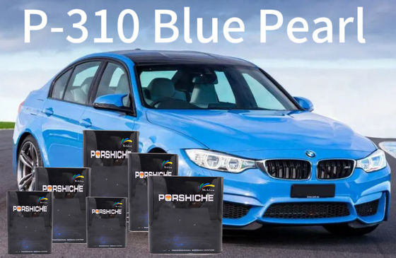 Fade Resistant Pearlescent Blue Car Paint Anti UV Multipurpose