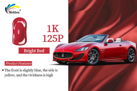 Mildewproof Basecoat Car Paint , Practical Acrylic Automotive Clear Coat