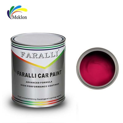 Rose Red Car Paint Basecoat Anti Oxidation Multipurpose Durable