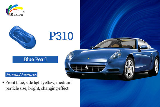 UV Resistant Pearl Blue Car Paint Moistureproof Multi Function