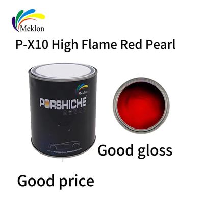 Nontoxic Red Pearl Auto Paint Multiscene , Fade Resistant Pearlized Car Paint