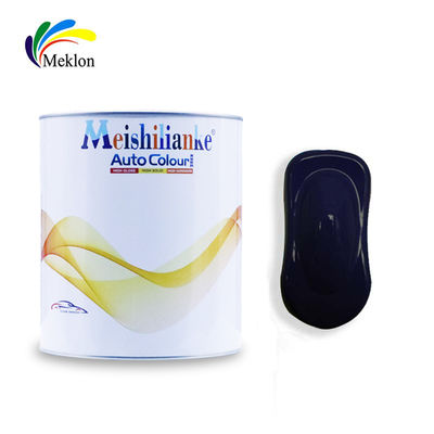 1K Acrylic Car Paint Basecoat Black Color Film Thickness 1.5-2.0 Mils