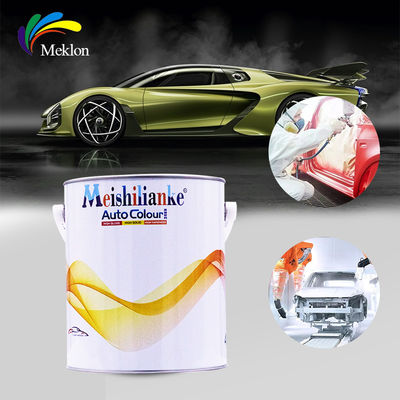 Blue Mildewproof Solid Color Car Paint Alkali Resistant Stable