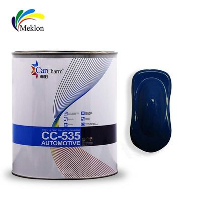 UV Resistance Spray Car Refinishing Paint 1K Blue Car Coating For Repair