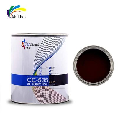 High Hardness Auto Refinish Paint 2K Topcoat Though Black Car Paint