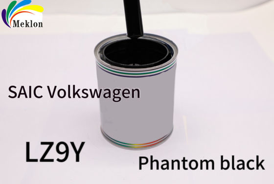 Fast Drying Black Automotive Paint Standard Depth For SAIC Volkswagen 2019 Models LZ9Y Phantom