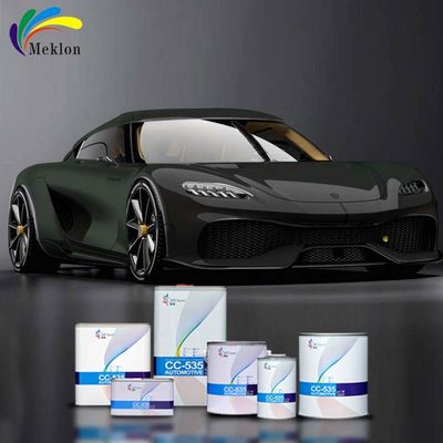 2K Pure Black Refinish Car Paint 4L Low Voc Deep Black Effect Of P-237