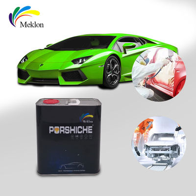 Automotive Coat Low VOC And High Temperature Resistant Refinish Car Paint In Yellow Green