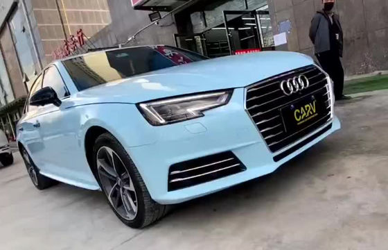 Ready Mixed Car Paint For Audi LX5D Glacier Blue With Color Matching Coat