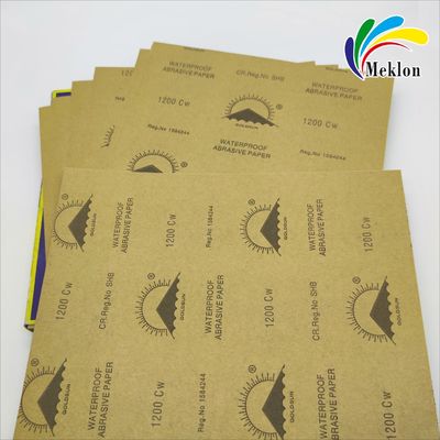 Versatile Refinish Car Paint Sandpaper For Various Automotive Applications