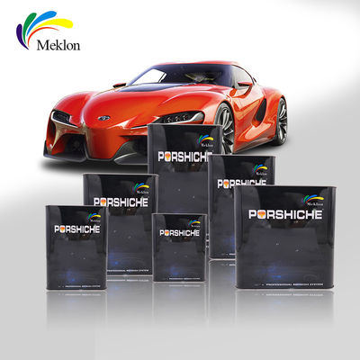 2K Bright Red Car Paint Top Coat Durable Scratch-resistant And Vibrant