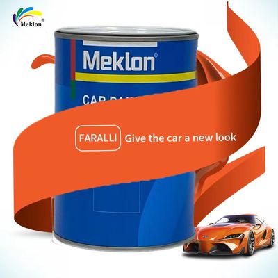 2K Orange Car Paint Top Coat Fast Drying Speed And Improved Efficiency