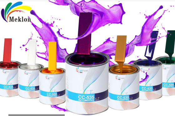 Wholesale Purple Car Paint 2K Top Coat Refinish Paint For Auto Repair