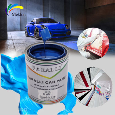 Blue Automotive Paint Basecoat Acrylic Car Paint For Vehicle Repair