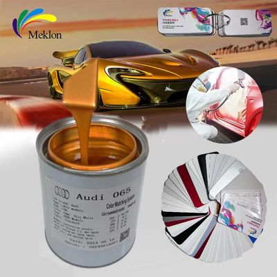 High-Performance Toyota 1B2 Gold Refinish Car Paint Formula for repair