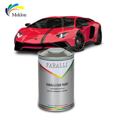 ISO/MSDS/SGS Approved Orange Red Car Paint For Excellent Coverage And Protection