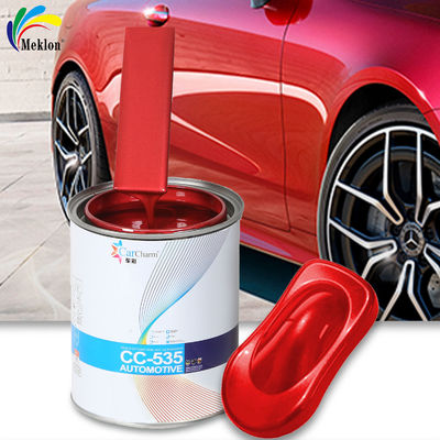 Red Pearl Car Paint Basecoat Heatproof Multipurpose High Gloss