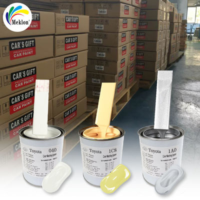 High-Quality Toyota 1C8 Silver Powder Car Paint Drying Time 2-3 Hours