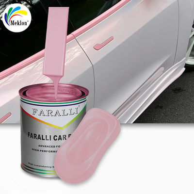 Highly Responsible Interference Red Pearl Color 1Lx12 Car Paint Basecoat For Spray
