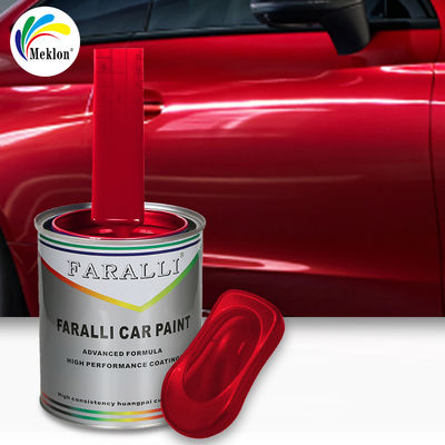SGS Harmless Red Pearl Automotive Paint , Weatherproof Pearlescent Car Spray Paint