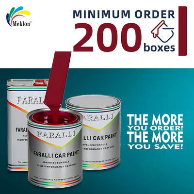 Wholesale Red High Performance Automotive Auto Refinish Repair Coating Car Paint Cooper Powder Car Paint Drying Time 2-3 Hours