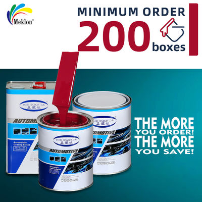 Auto Body 1K Basecoat Red Colors Crystal Coating Automotive Spray Auto Base Car Paint