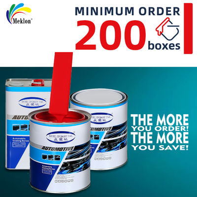 Anti Corrosion And Wear-Resistant Acrylic Paint Automotive Paint Metal Red Automotive Paint