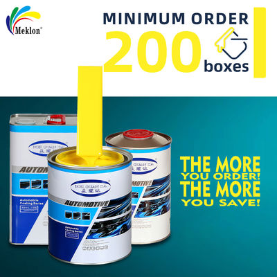 Professional Wholesale Automotive Paint Yellow Car Auto Spray Ceramic Paint Car Auto Body Paint