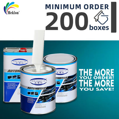 Highly Responsible Crafted Brilliant White Car Paint Basecoat Factory Wholesale Automotive Car Paint