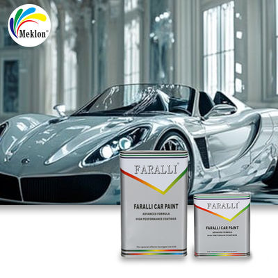 High Gloss Liquid White Pearl Refinish Metallic Purple Car Paint Car Paint 2K Solid Color Coating Basecoat Car Paint