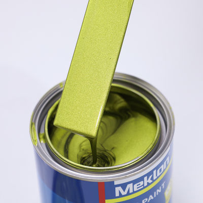 1K Emerald Yellow  Good Adhesion Strong Covering Power High Chroma Car Paint Basecoat