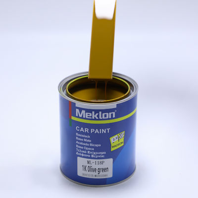 1K High Performance Olive Green Car Paint Resin Liquid Coating For Spray Acrylic Paint With Powder Appearance