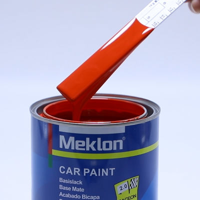 Good Leveling 2K Orange Red Metallic Automotive Paint Acrylic Liquid Coating Spray