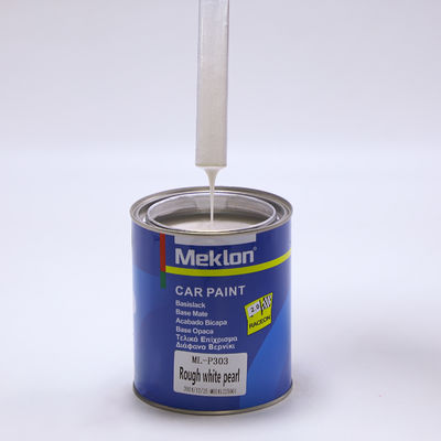 High Solid Auto Refinish 1K Coarse White Pearl Lacquer High Gloss Clear Coat Mixing System Resin Liquid Coating Spray Factory